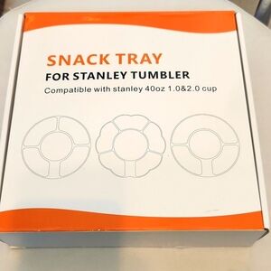 Snack Tray for Stanley Tumbler